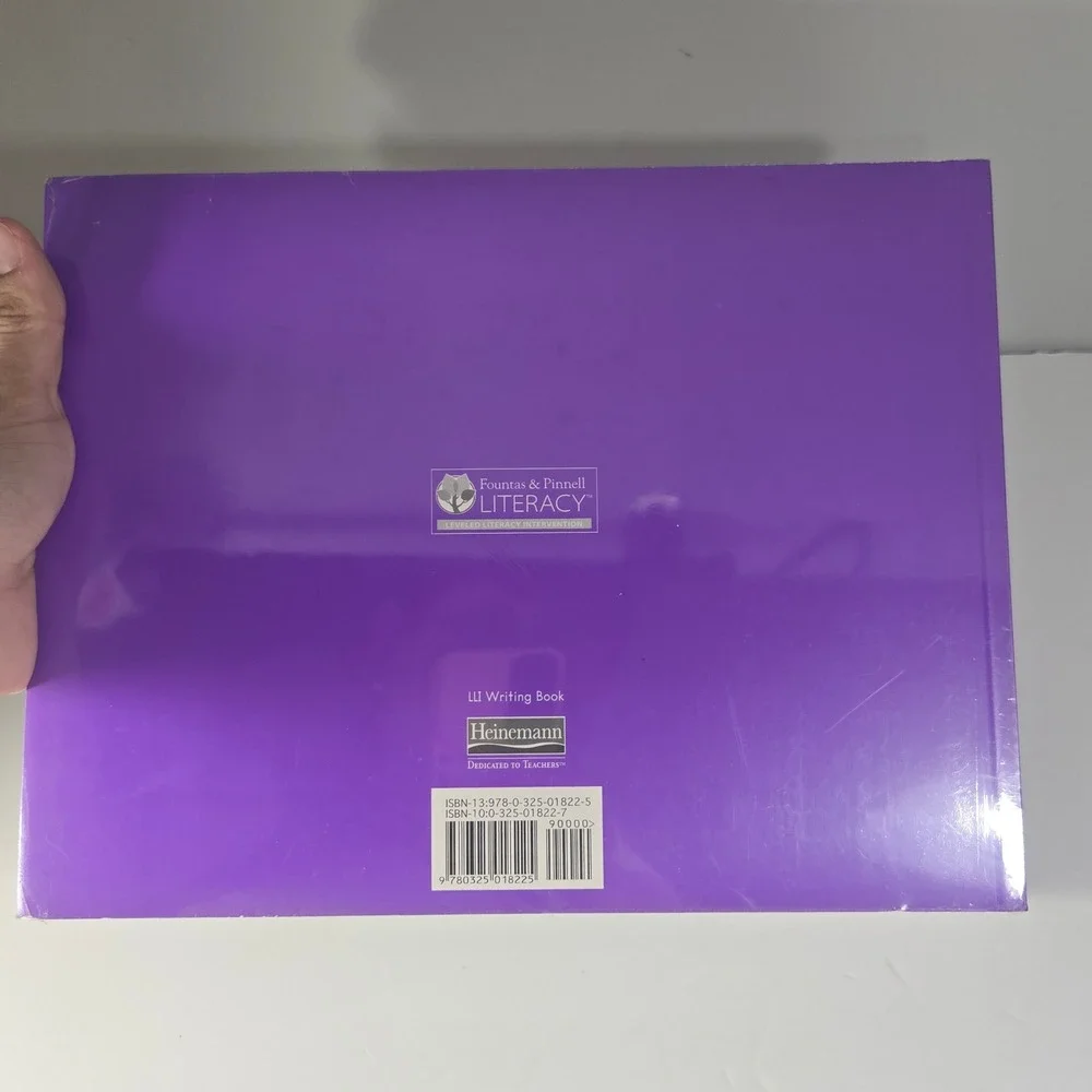 NWT Pack of 6 My Writing Book Heinemann LLI Writing Book Purple  for Students